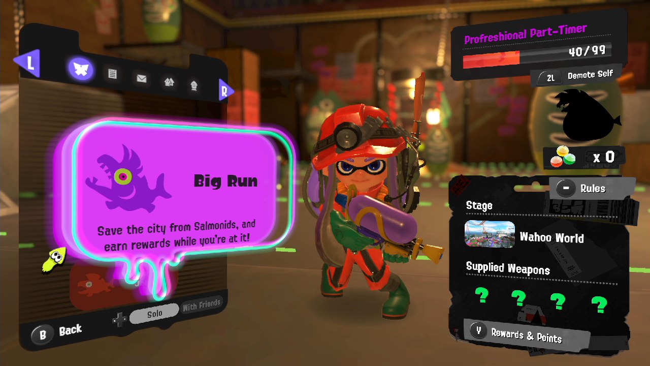 Splatoon 3 La Big Run è in arrivo!