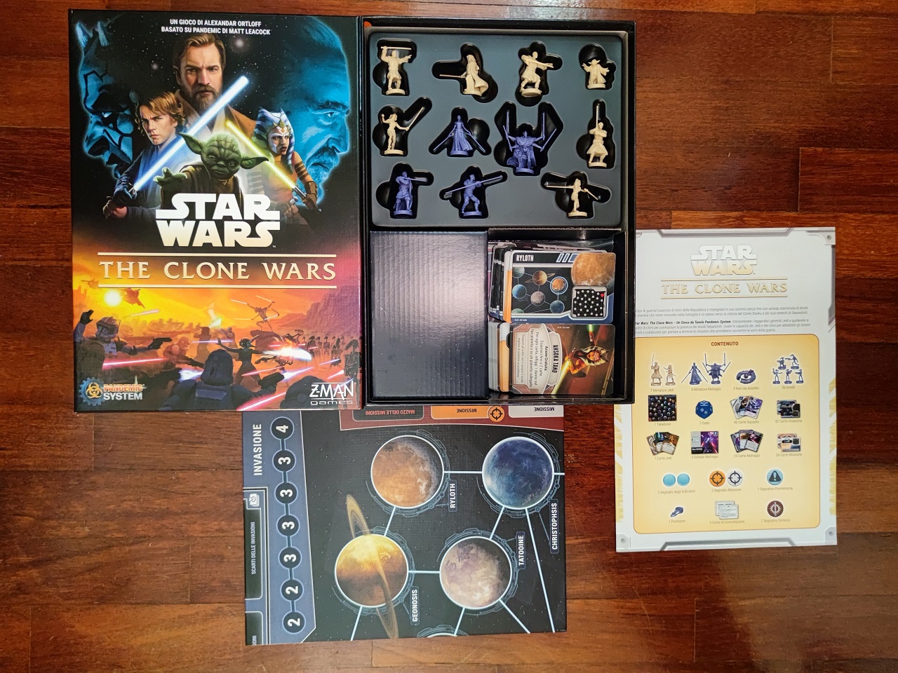 Star Wars: The Clone Wars Pandemic System