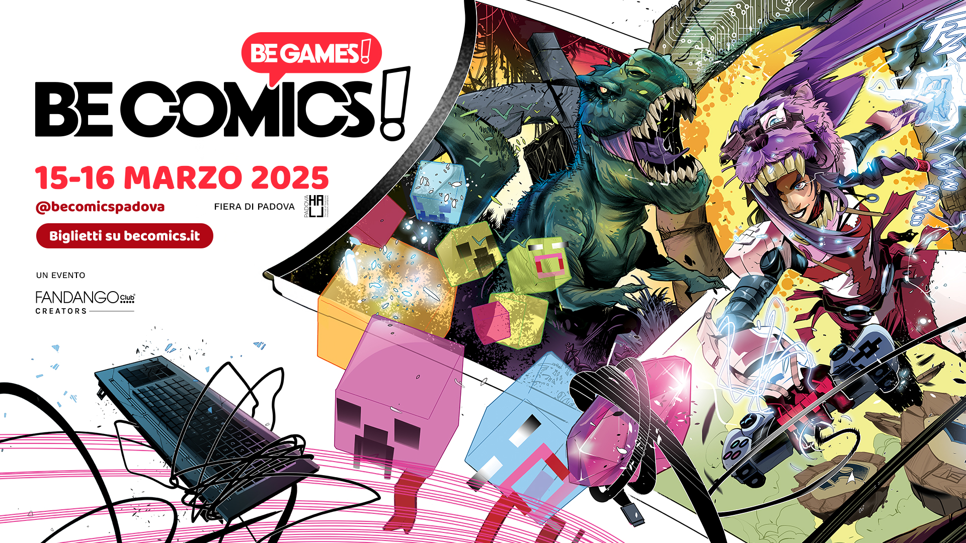 Be Comics! Be Games!