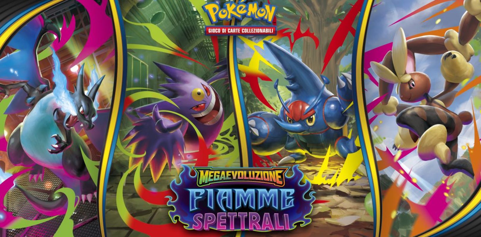 GCC POKÉMON MEGAEVOLUZIONE - FIAMME SPETTRALI